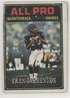 Fran Tarkenton [Poor to Fair]