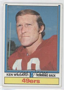 1974 Topps - [Base] #19 - Ken Willard [Good to VG‑EX]