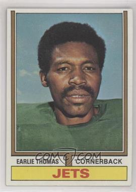 1974 Topps - [Base] #201 - Earlie Thomas