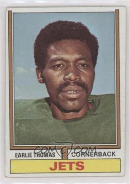 1974 Topps - [Base] #201 - Earlie Thomas