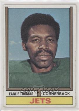 1974 Topps - [Base] #201 - Earlie Thomas