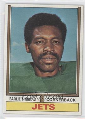 1974 Topps - [Base] #201 - Earlie Thomas