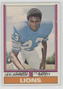 1974 Topps - [Base] #224 - Levi Johnson