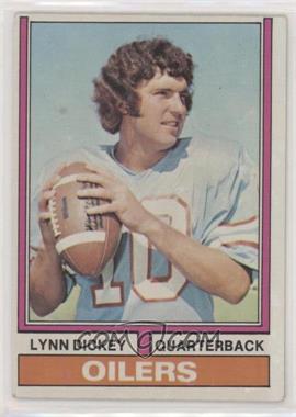 1974 Topps - [Base] #252 - Lynn Dickey