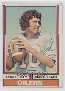 1974 Topps - [Base] #252 - Lynn Dickey