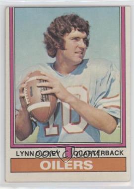 1974 Topps - [Base] #252 - Lynn Dickey