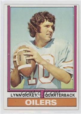 1974 Topps - [Base] #252 - Lynn Dickey