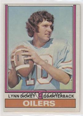 1974 Topps - [Base] #252 - Lynn Dickey