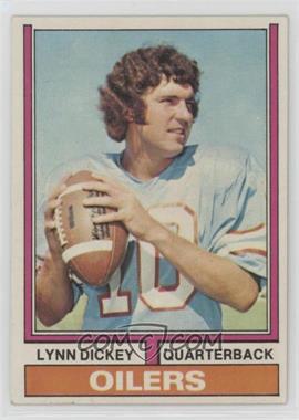 1974 Topps - [Base] #252 - Lynn Dickey