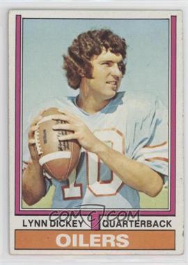 1974 Topps - [Base] #252 - Lynn Dickey