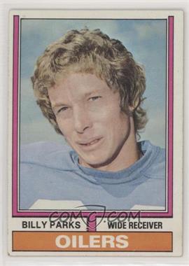 1974 Topps - [Base] #279 - Billy Parks
