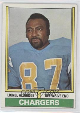 1974 Topps - [Base] #281 - Lionel Aldridge