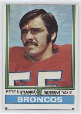 1974 Topps - [Base] #353 - Pete Duranko