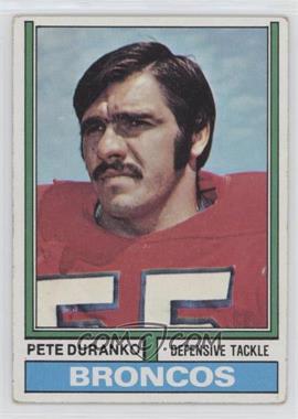 1974 Topps - [Base] #353 - Pete Duranko