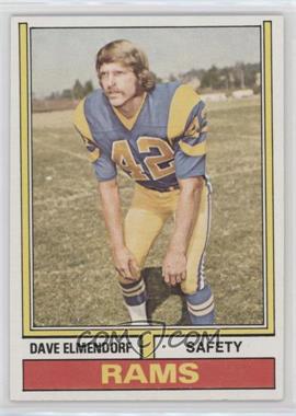1974 Topps - [Base] #370 - Dave Elmendorf