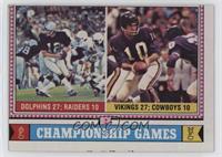 Championship Games - Ken Stabler, Fran Tarkenton