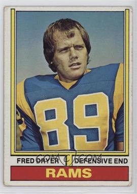 1974 Topps - [Base] #471 - Fred Dryer [Good to VG‑EX]