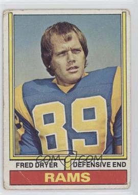 1974 Topps - [Base] #471 - Fred Dryer [COMC RCR Poor]