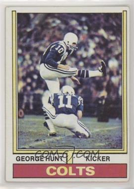 1974 Topps - [Base] #482 - George Hunt