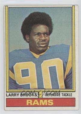 1974 Topps - [Base] #493 - Larry Brooks