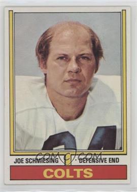 1974 Topps - [Base] #499 - Joe Schmiesing