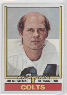 1974 Topps - [Base] #499 - Joe Schmiesing