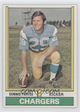 1974 Topps - [Base] #503 - Dennis Partee