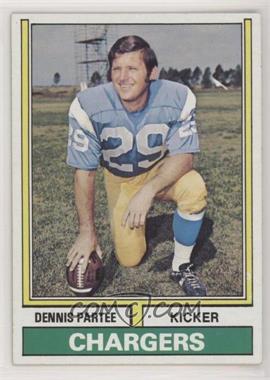 1974 Topps - [Base] #503 - Dennis Partee