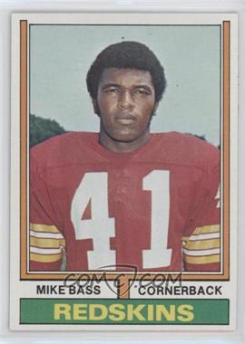 1974 Topps - [Base] #84 - Mike Bass