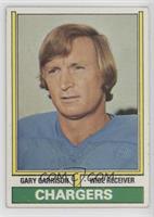 Gary Garrison (1972 Stats on Back)