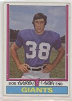 Bob Tucker (1972 Stats on Back)