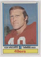 Ken Willard (1972 Stats on Back)