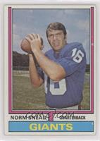 Norm Snead (1973 Stats on Back)
