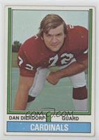 Dan Dierdorf (1972 Stats on Back)