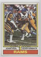 John Hadl (1972 Stats on Back)