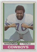Rayfield Wright (1972 Stats on Back)