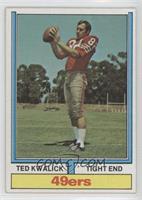 Ted Kwalick (1972 Stats on Back)