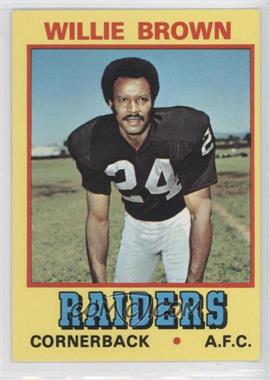 1974 Wonder Bread All-Star Series - [Base] #4 - Willie Brown