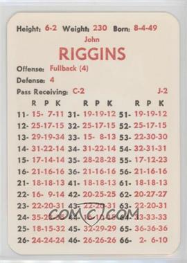 1975 APBA Football 1974 Season - [Base] #_JORI - John Riggins