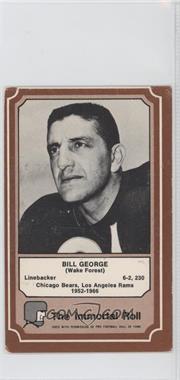 1975 Fleer Team Cloth Patch Stickers - The Immortal Roll #77 - Bill George [Good to VG‑EX]