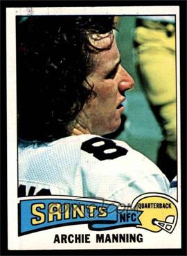 1975 Topps - [Base] #135 - Archie Manning [EX]