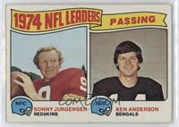 1974 NFL Leaders - Sonny Jurgensen, Ken Anderson