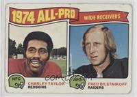Charley Taylor, Fred Biletnikoff [Poor to Fair]