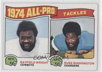 Rayfield Wright, Russ Washington [Good to VG‑EX]