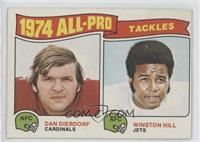 Winston Hill, Dan Dierdorf [Poor to Fair]