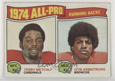 1975 Topps - [Base] #210 - Terry Metcalf, Otis Armstrong [Good to VG‑EX]