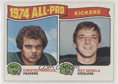 1975 Topps - [Base] #212 - Chester Marcol, Roy Gerela