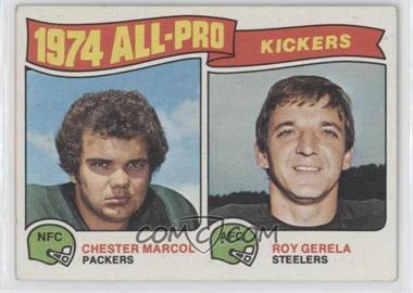 1975 Topps - [Base] #212 - Chester Marcol, Roy Gerela