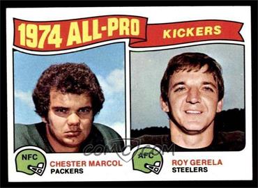 1975 Topps - [Base] #212 - Chester Marcol, Roy Gerela [NM MT]