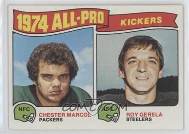 1975 Topps - [Base] #212 - Chester Marcol, Roy Gerela